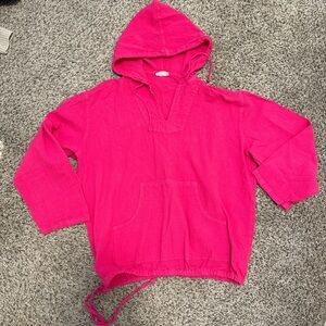 Soft Surroundings Fuchsia Hoodie